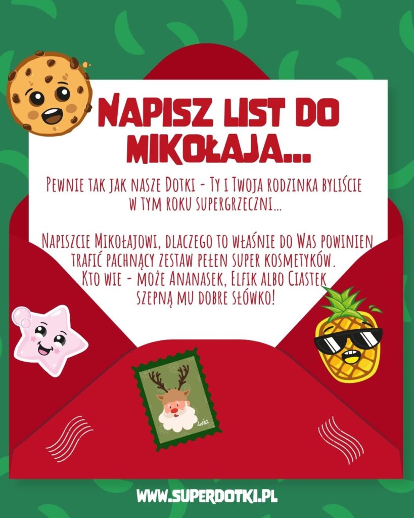 Konkurs - Napisz list do Mikołaja i wygraj zestaw kosmetyków!